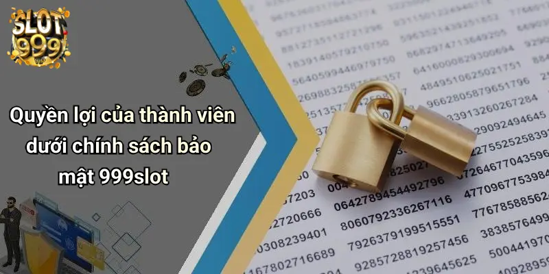 Quyền lợi của thành viên dưới chính sách bảo mật 999slot